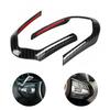 Carbon Fiber Steering Wheel Button Cover Trim  Suitable For BMW F10 F20 F22 F30 F32 F36 F12 F15 F16 F25 F26