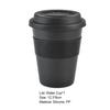 Yousheng Water Cup Food Grade Heat Resistant PP All-Purpose Beverage Coffee Cup with Spiral Lid for Home