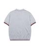 XTONZ Xtk181 Colored Layered Collar Knit (Gray)