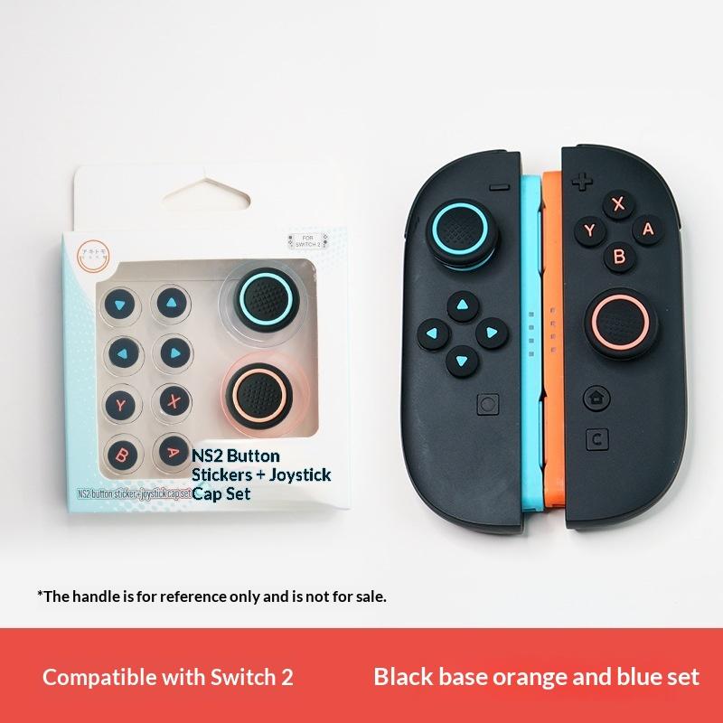 Thumb Button Caps For Switch 2 Joysticks Controller Colorful Silicone Cap For Switch 2 Handle Accessories