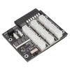 Mining GPU Breakout Board 12 Port 6Pin LED Voltage Display 2200Watts 12V Power Module 800W PSU