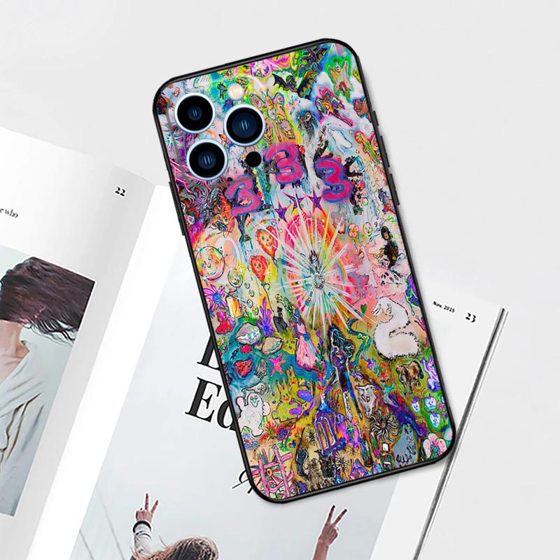Bladee 333 Case For iPhone 15 16 14 Plus 11 12 13 Pro Max Mini X XR XS Max 7 8 Plus Back Cover