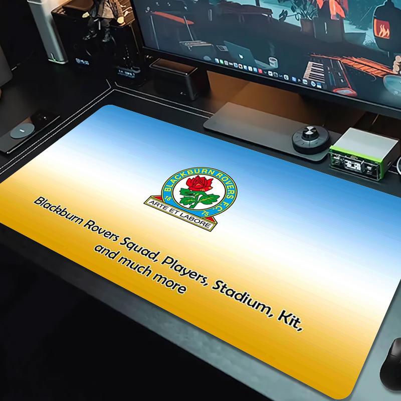 Blackburn Rovers Color Mouse Pad Large Gaming Table Cushion Non-slip Laptop Tablet Big Mousepad XXL Mat Mini PC Playmat With Lock edge