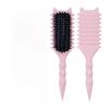 WANMEI Salon Styling Curly Hair Styling Brush Curl Hair Brush for Combing and Shaping  Curls Reduce Pulling Tools