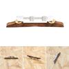 Durable Mandolin Bridge Height Adjustable Rosewood Base Bridge Universal Mandolin Bridge Replacement Parts Easy To Use