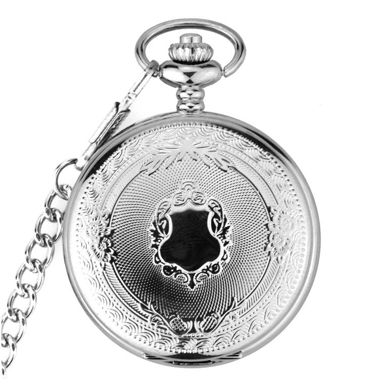 

Самые продаваемые классические гравированные карманные часы-кулон с откидной крышкой - Винтажный подарок для мужчин и женщин, студентов