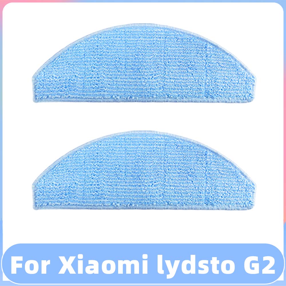 Compatible for Xiaomi Lydsto G2 Main Side Brush Hepa Filter Mop Cloths Rag Dust Bag Replacement Accessory Kit Spare Part