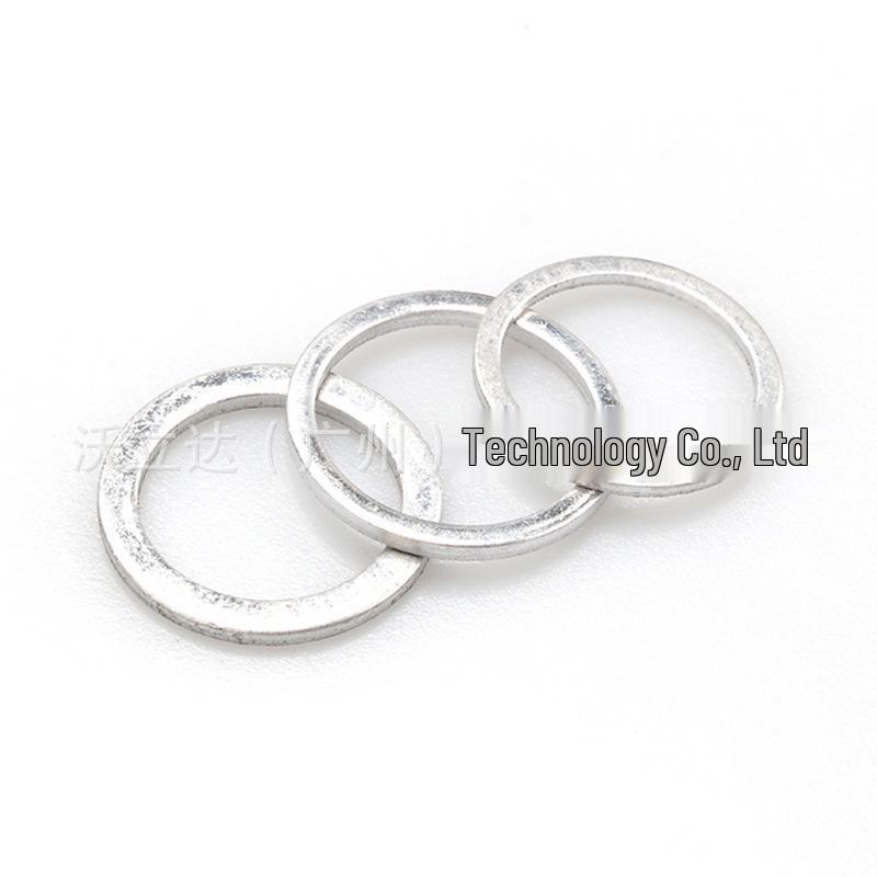 450-Piece High-Temperature Resistant Aluminum Washer Set - Includes Sealing Gasket, Flat Washer, and O-Ring.