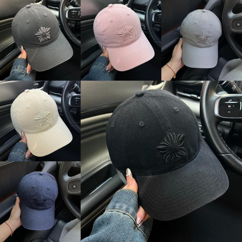 Vintage Embroidered Baseball Hat With Sunshade For Teens And Adults In Stylish Design