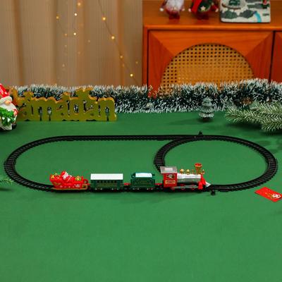Drehendes Zugspielzeug Weihnachtsdekoration - Kinderspielzeug & Schreibtischdekoration