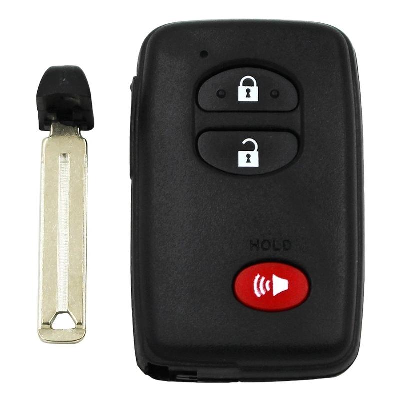 3 Buttons 314MHz Keyless Go Smart Prox Remote Key Fob for Toyota 4Runner Prius C V Venza 2010 2012-2016 271451-5290 HYQ14ACX