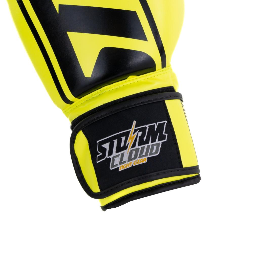 Gants de Boxe StormCloud Bolt 2.0 Néon Citron 16oz