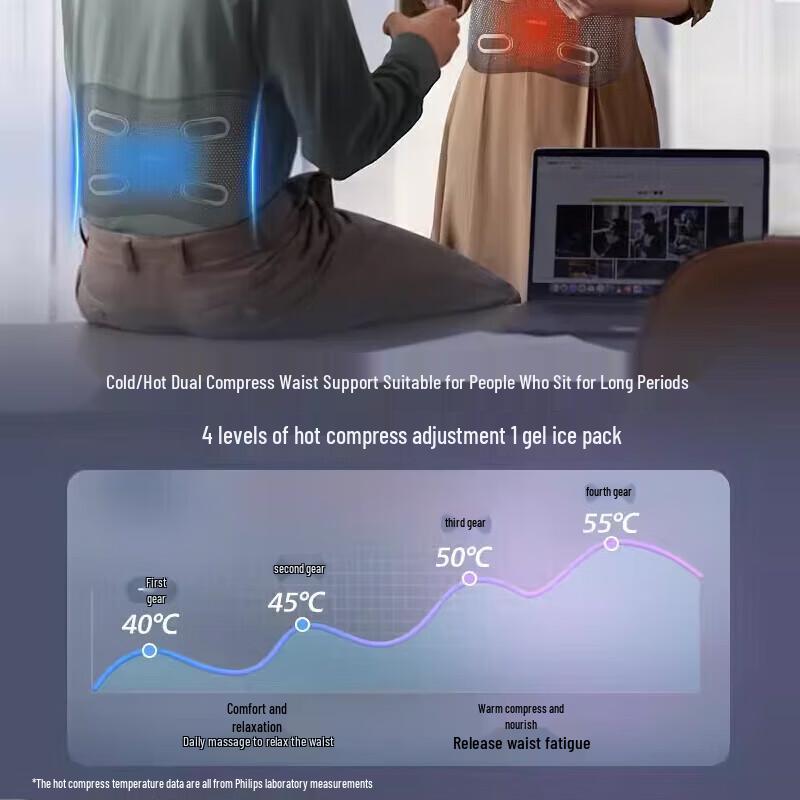 Philips PPM7201B Lumbar Massager