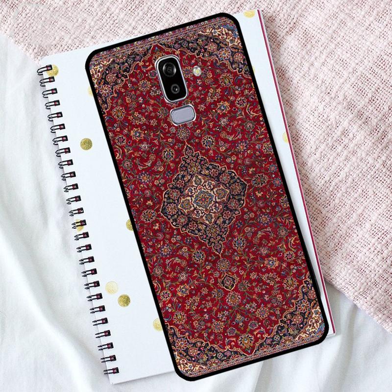 Persian carpet Floral pattern Case For Samsung Galaxy M16 M32 M52 M14 M54 M13 M33 M53 M56 M36 M31 M11 M12 M35 M55 M15 M06