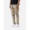 Men's Spring and Autumn Multi-Pocket Workwear Pants Straight Leg Slim Long Pants