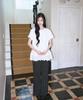 The Green Lab Soft Daily Dot Bootcut Pants [Black]