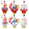 Big Red Rooster Inflatable Mascot Costume for Events & Performances