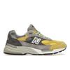 Amoeba Music x Nice Kicks x 992 Made in USA Peace Through Music - Grey Men Sneakers Yellow M992NK1