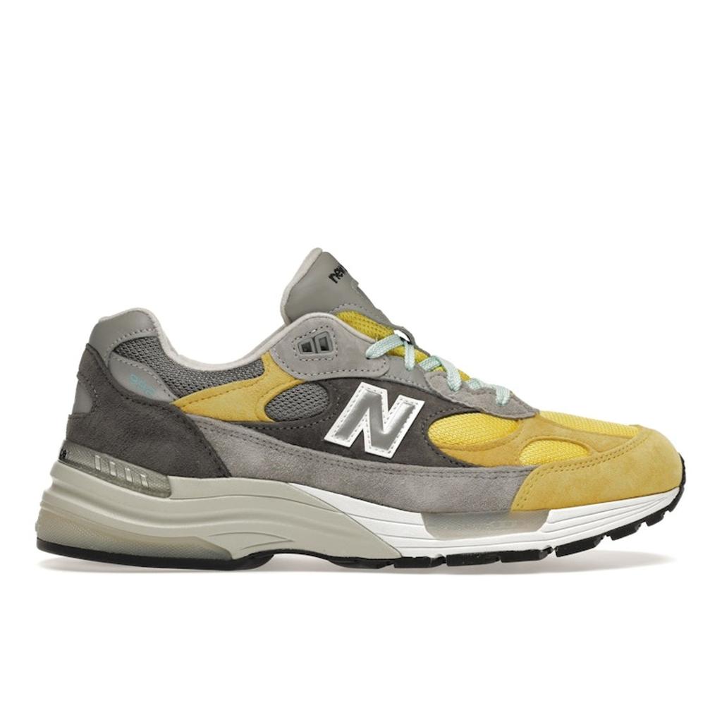 Amoeba Music X Nice Kicks X New Balance 992 Made In USA Peace Through Music - Grey Men Sneakers Yellow M992NK1