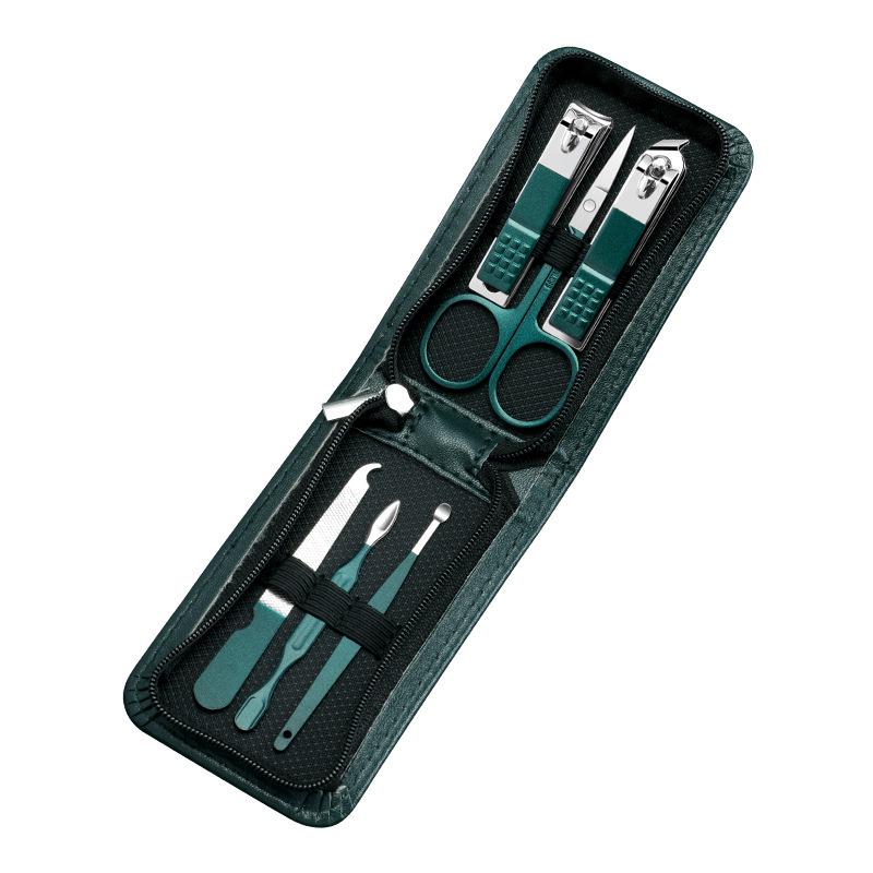 High-End German Stainless Steel Manicure Set: Multi-functional Nail Clippers & Beauty Care Tools