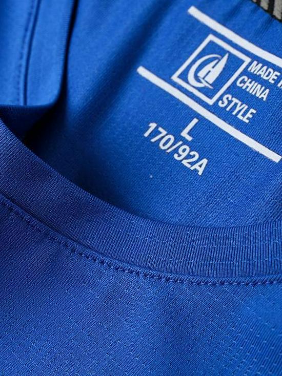 Ice Silk Quick-Dry Round Neck Sports T-Shirt for Outdoor, Tennis, Running, Auto Repair, and Advertising with Short Sleeves and Logo Print