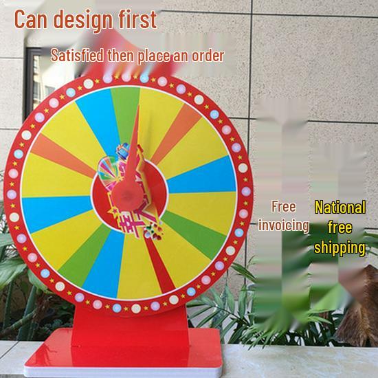 Tombolové kolo pro mateřskou školu - Zábavná otočná hra a učební pomůcka