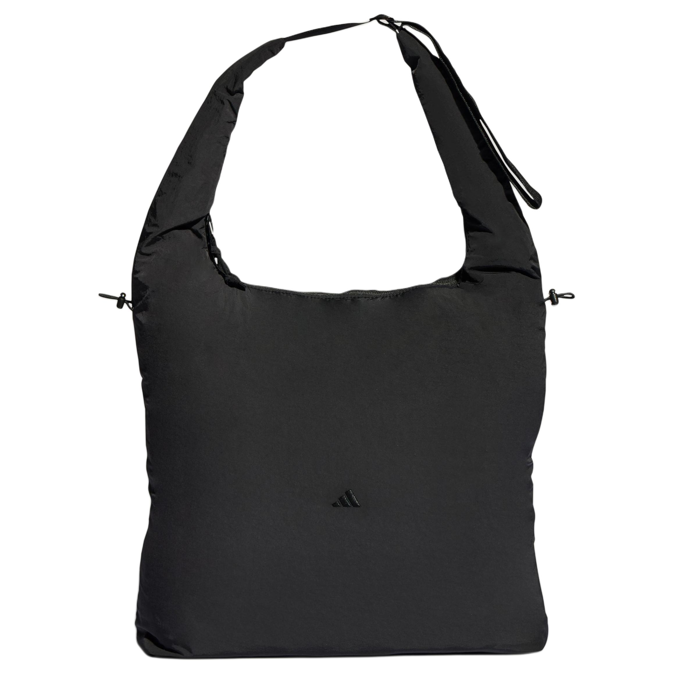 

Adidas Dance Adjustable Strap Crossbody Bag With Elastic Ring Nylon Women bags Black KS5226 Black