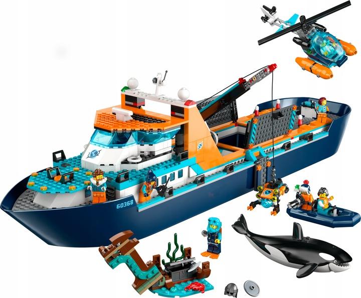 Lego City Łódź Badacza Arktyki 60368