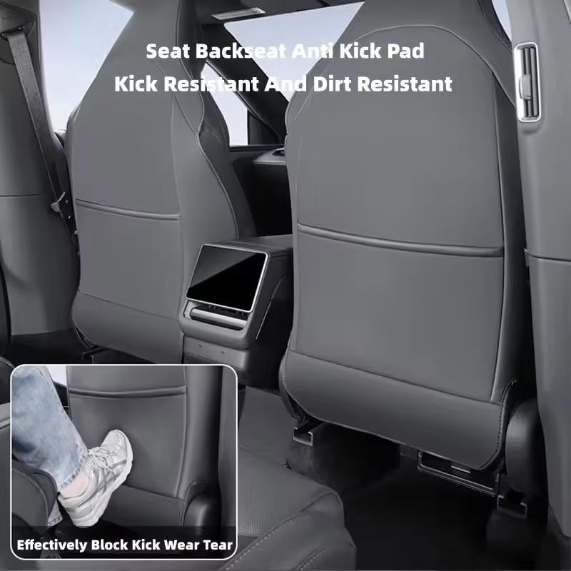 Car Seat Anti Kick Pad For Tesla Model 3/Y/YL Six Seats 2026 Back Anti Scratch Protector Mat Car Interior Accessories