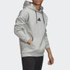 Adidas Tiger Print Hoodie Sweatshirt Men Tops Medium-Heather-Grey FL7750