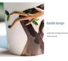 Children's Animal Cartoon Ceramic Mug - Cute Pet Design for Coffee, Milk, or Water