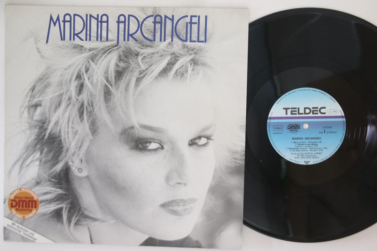 

LP Record MARINA ARCANGELI - Marina Arcangeli 625567 TELDEC 1983 Germany Rock Used