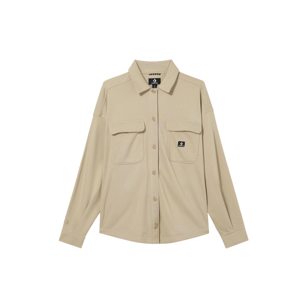 Converse Active Utility Shirt Women's Khaki 10026034-A05
