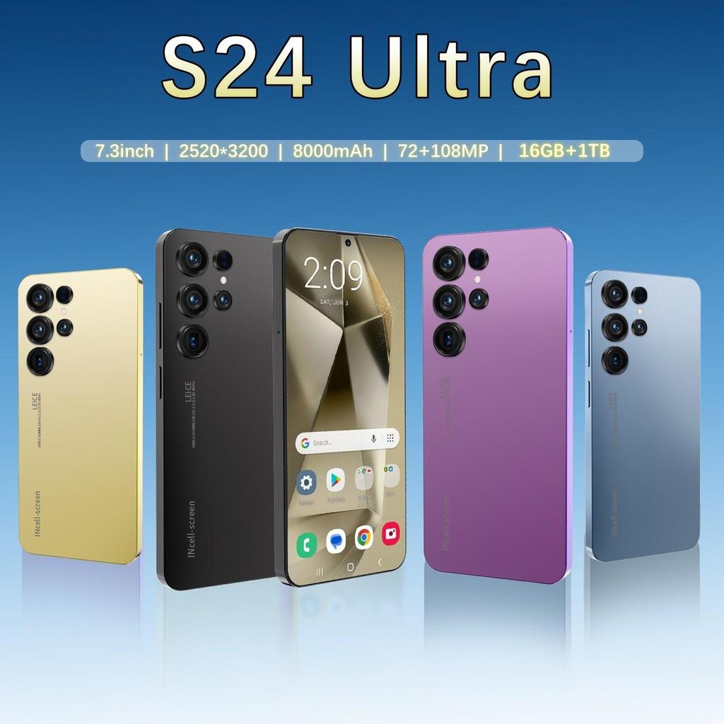 Noul smartphone Android S24 Ultra 5G 16GB+1TB