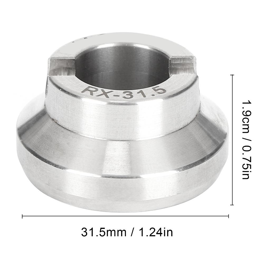 Grooved Design Watch Back Case Opener Silver Watch Back Remover Die For Watchmaker