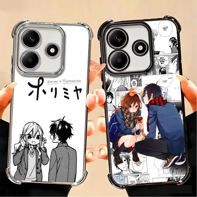 Anime Horimiya Soft Phone Case For Xiaomi Poco X7 X8 Pro Max X6 X5 X3 F8 Ultra F7 M8 M7 M5S Redmi 15C 15A 15 14C 13C 12C 13 12