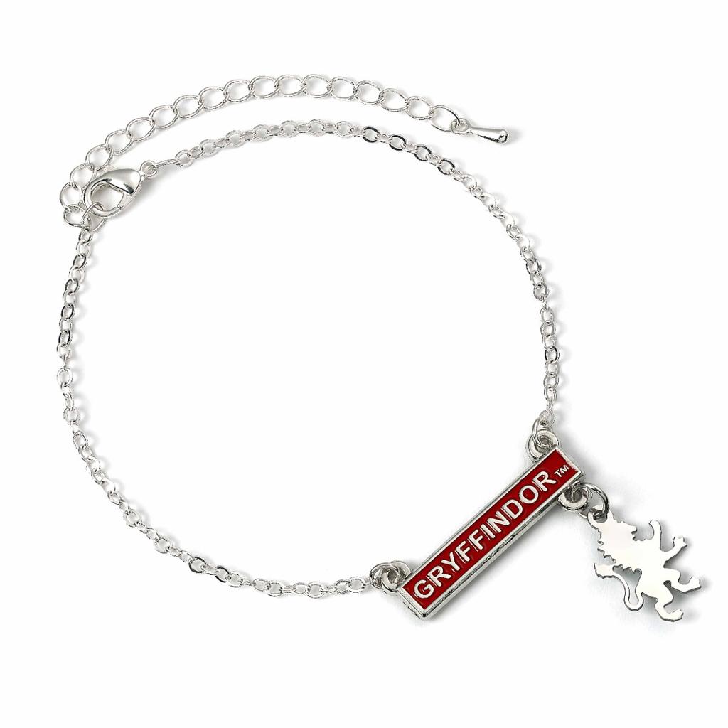 Harry Potter Gryffindor Bar Bracelet Silver