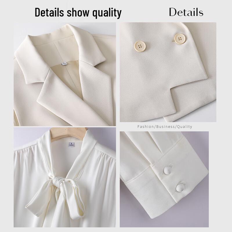 Elegantes 3-teiliges Business-Westen-Anzug für Damen