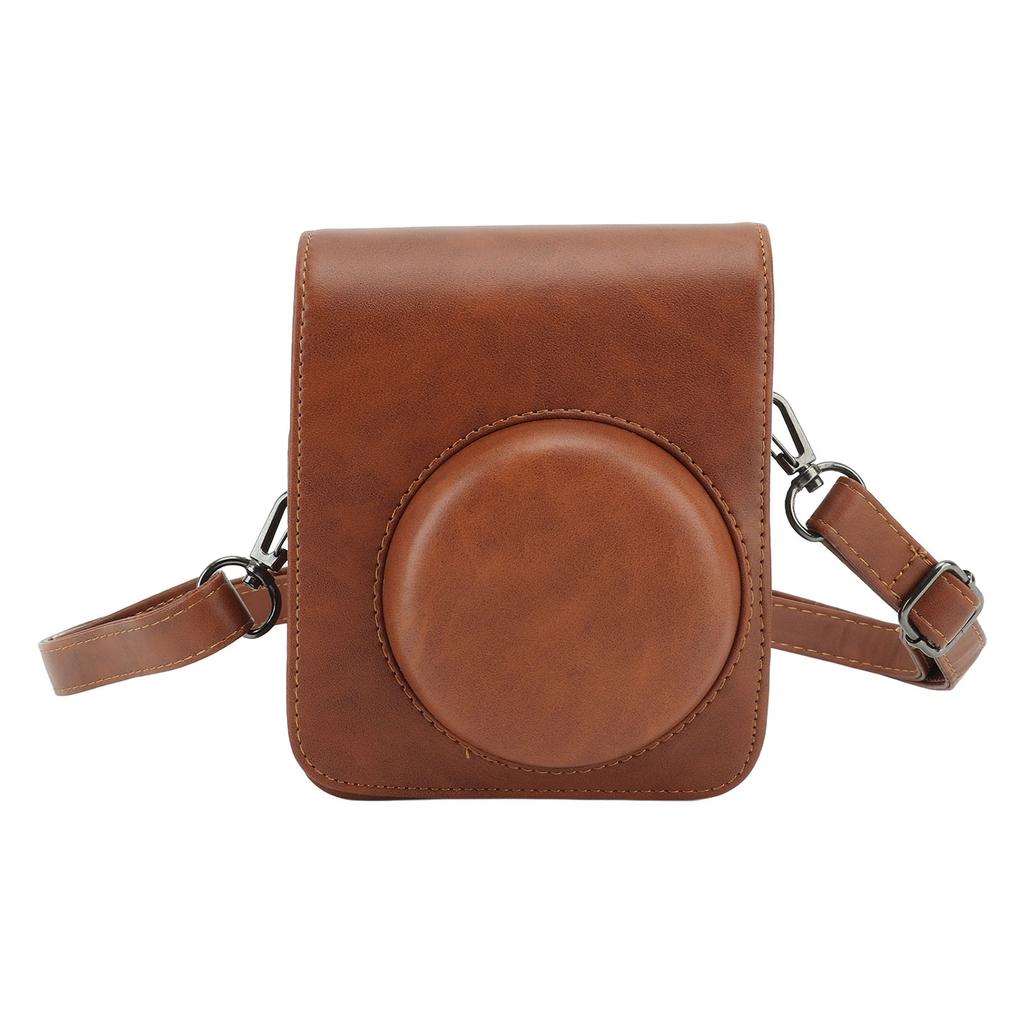 Protective Camera Case for Mini 40 PU Leather Mini Instant Camera Bag with Adjustable Shoulder