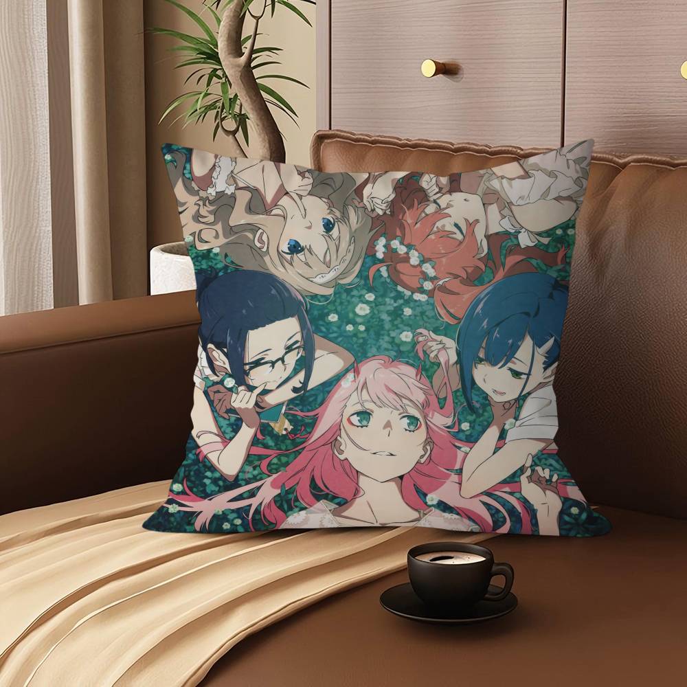 

Z-zero Два Мультяшная Анимация Кленовый Дизайн Наволочка Декор Счастливый Осенний Урожай Праздничный Декор Наволочка 12x12Inch