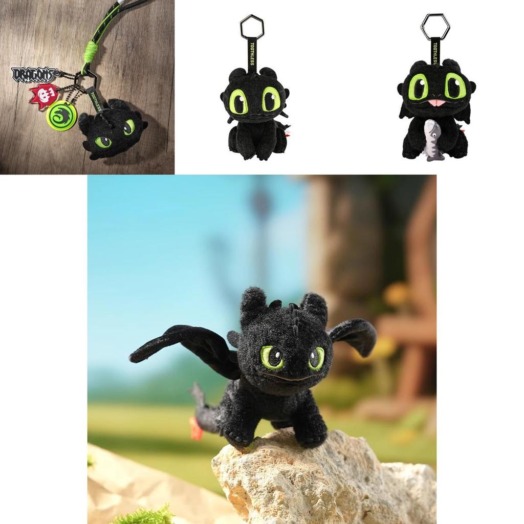 How To Train Your Dragon Nightfury Plush Toy With Embroidery Design For Collectors And Giftgiving
