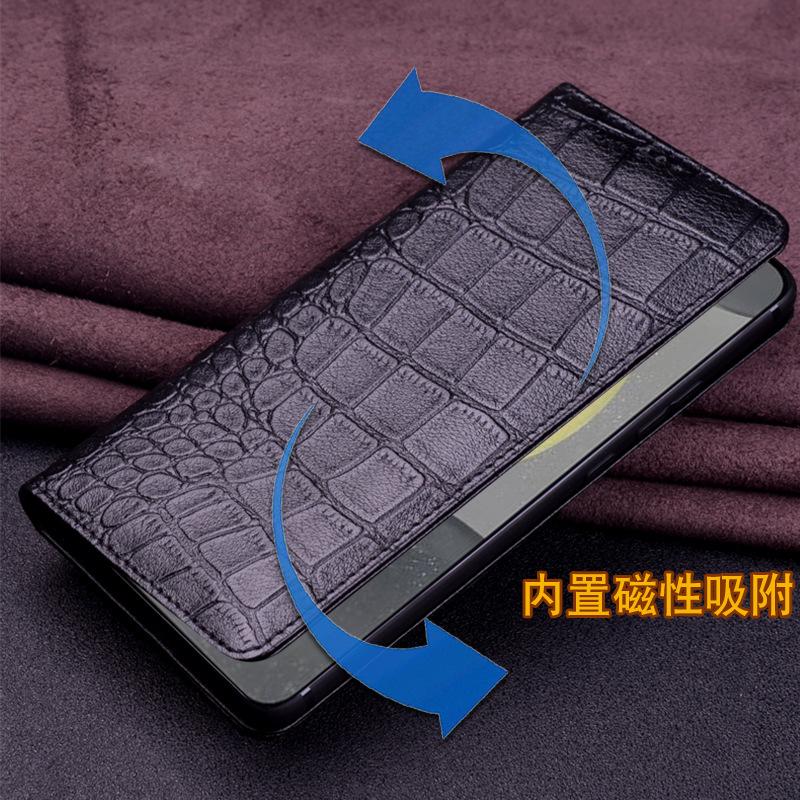 Luxusní peněženka z pravé kůže Business pouzdro na telefon Pro Samsung Galaxy S26 S25 S24 Ultra Plus Slot na kreditní kartu Peníze Pouzdro Holste