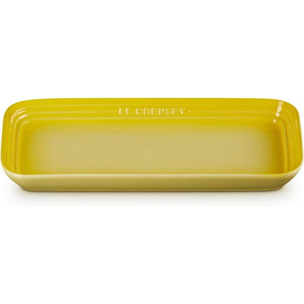 Le Creuset Rectangular Plate 25cm soLeil