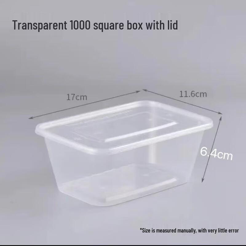 Horned Pansy Disposable Compartment Takeout Boxes