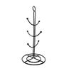Nordic Style Iron Cup Rack With Drip Tray For Kitchen Storage And Organization