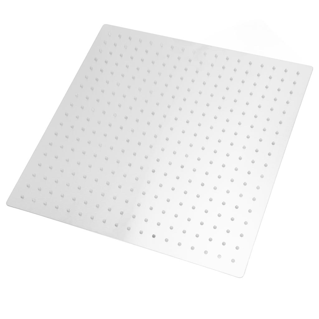 16 Zoll Regendusche Duschkopf Edelstahl Hochdruck Duschsprühkopf G1/2 Gewinde 360 Grad