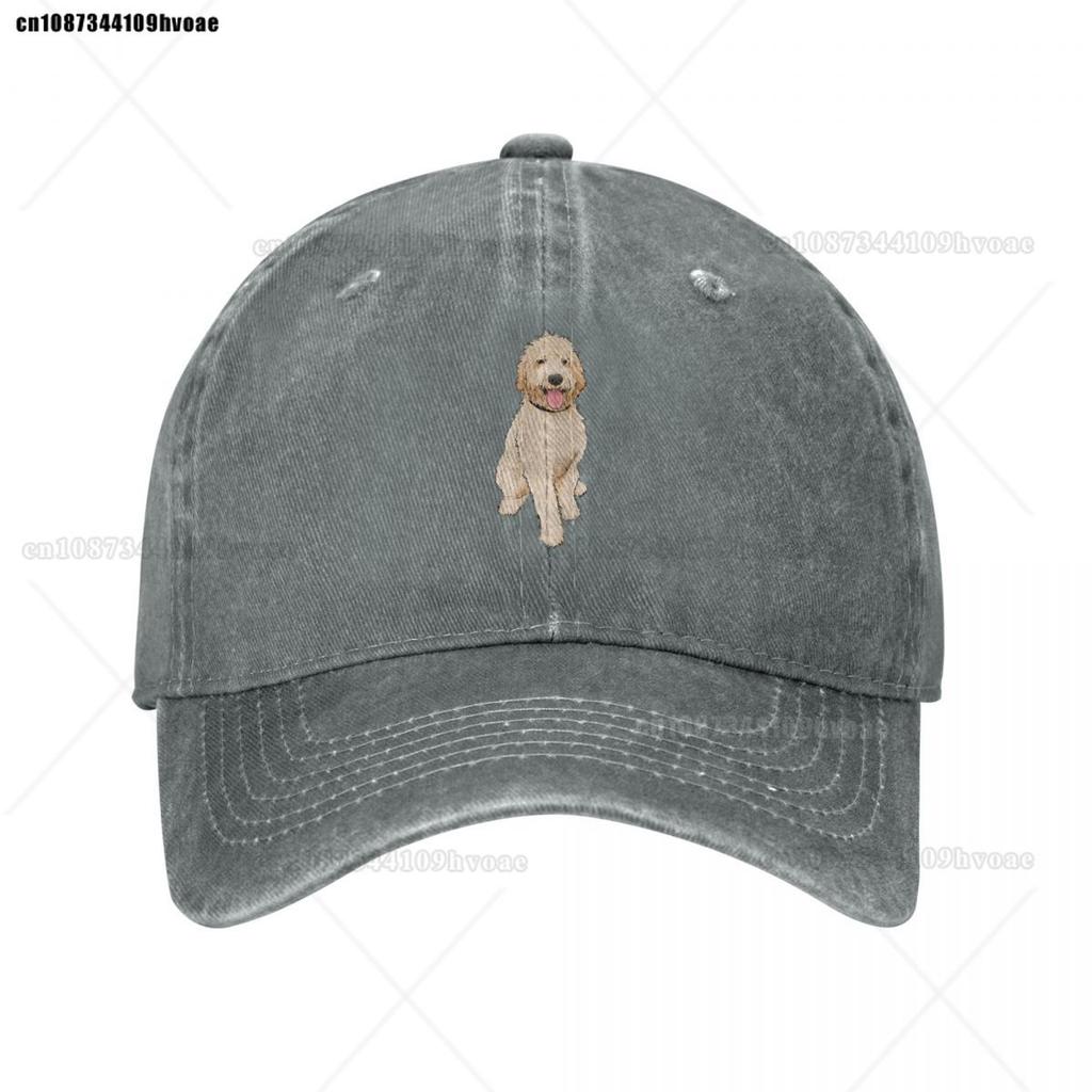 Golden Doodle Baseball Cap for Men Original Mesh Baseballs Caps Funny Adjustable Summer Dad Gift