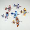 60Pcs/bag Mini Foam Airplane DIY Colourful Children's Puzzle Toys Funny Aircraft Model Outdoor Toys Kindergarten Reward Gifts