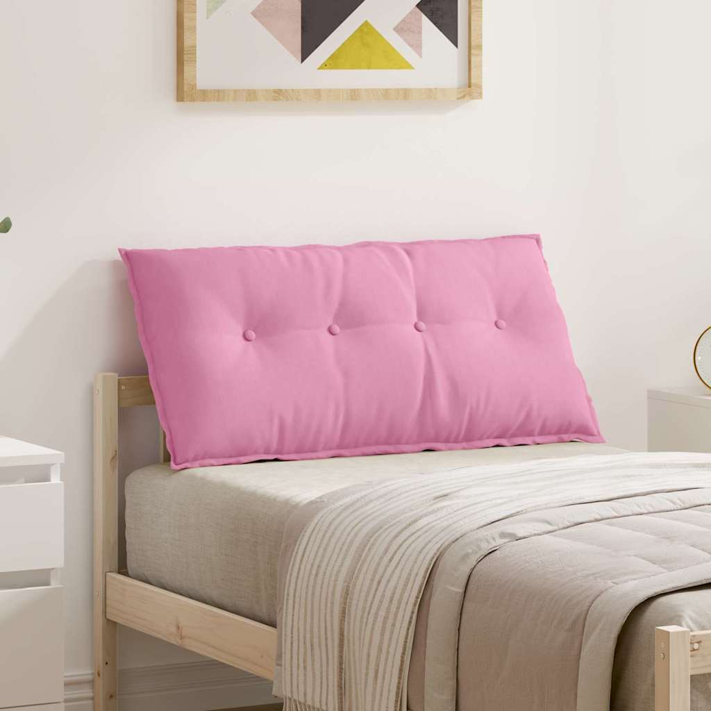 Back Cushion Pink 100 x 19 x 50 cm Fabric