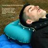 Portable Inflatable Pillow  Compressible Folding Air Cushion Outdoor Protective Tourism Sleeping Gear Camping Equipment